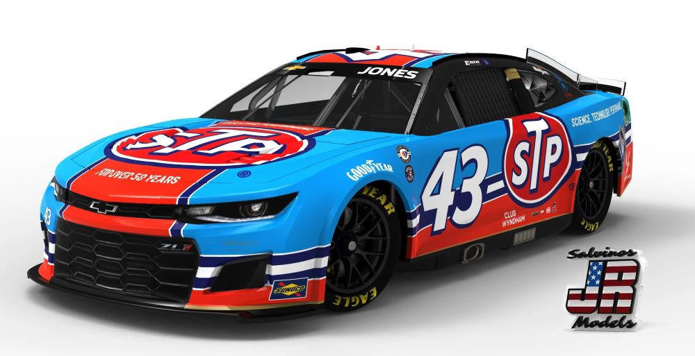 Salvinos Jr Models 1/24 2023 ZL1 Camaro #43 STP 2023EJN